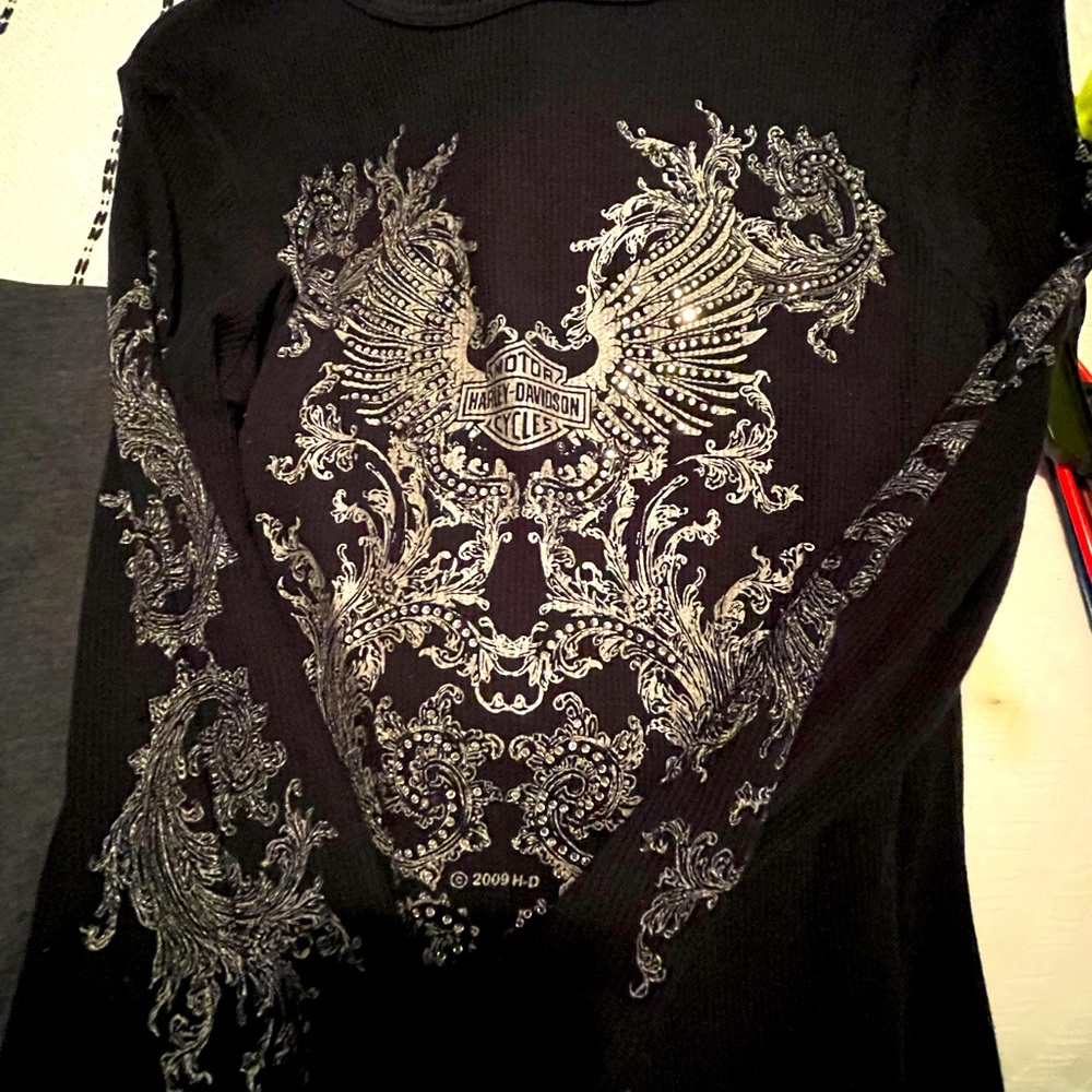 Womens Harley Davidson top size large